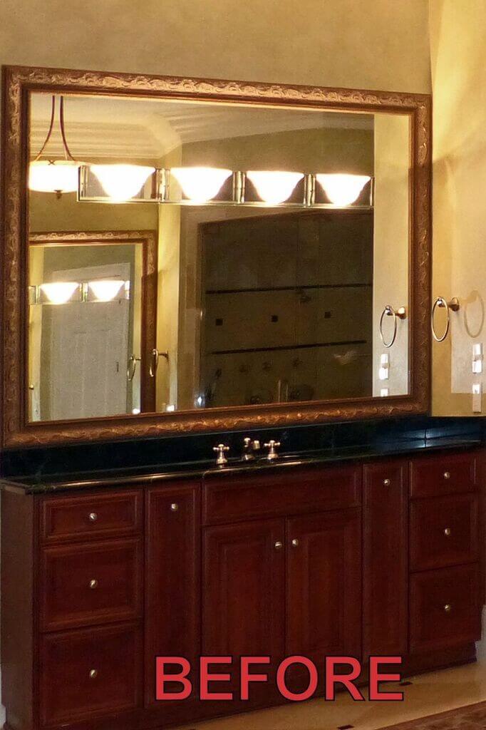 transitional Atlanta cabinet refinishing- before transitional Atlanta cabinet refinishing- before
